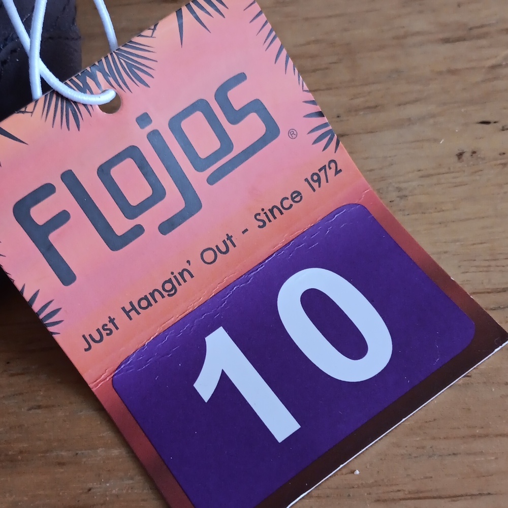 Flojos Brown Men's Sandals Size 10 New - Picture 4 of 4